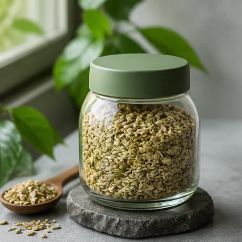 Primary packaging composition for Roasted Fennel Blend