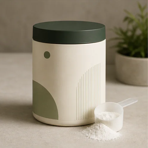 Primary packaging composition for Plain Creatine Powder