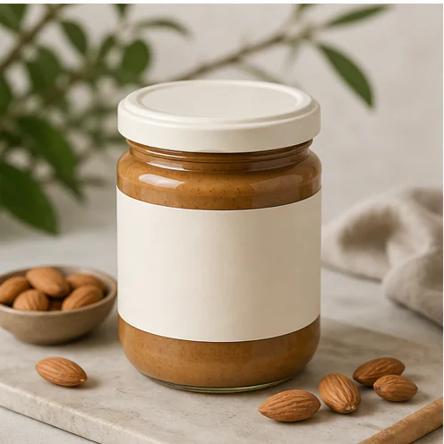 Primary packaging composition for Unsweetened Almond Butter