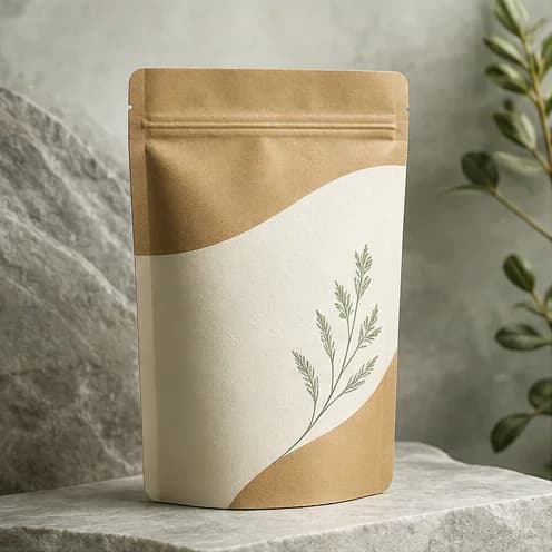 Primary packaging composition for Fennel Coriander Herbal Tea