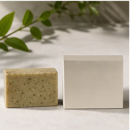 Primary packaging composition for Neem Tulsi Cleansing Bar